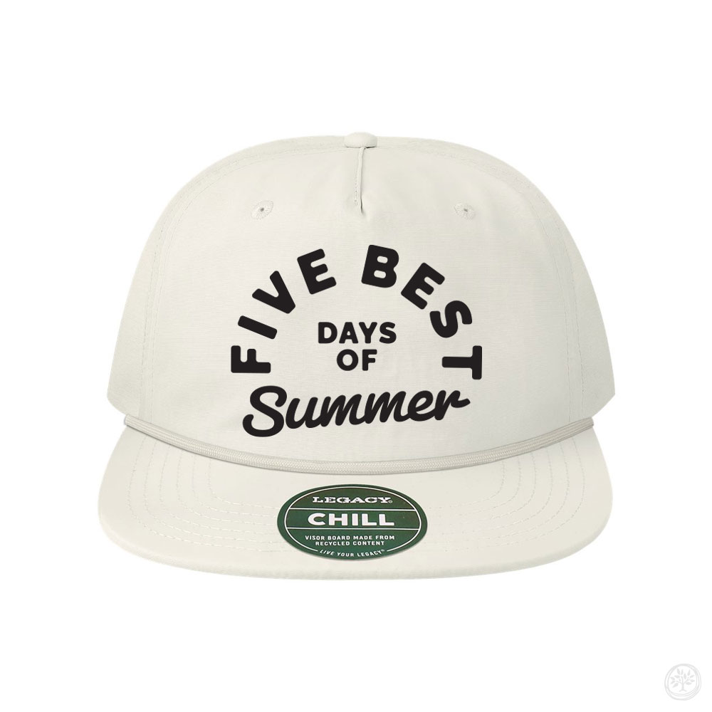 GJCF – Five Best Days (Black Thread) – Legacy Chill Cap